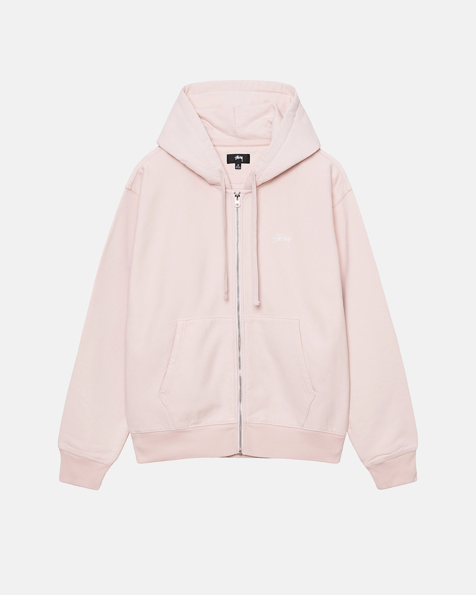 STOCK LOGO ZIP HOODIE