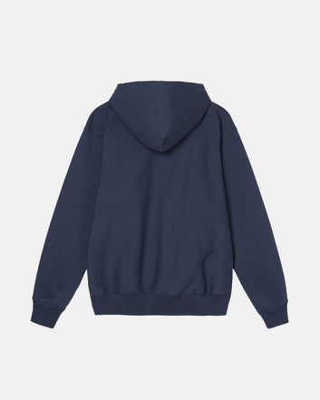 STOCK LOGO ZIP HOODIE