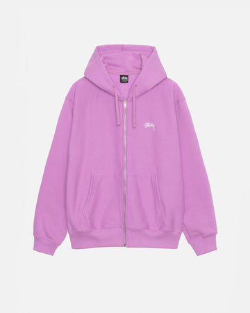 STOCK LOGO ZIP HOODIE